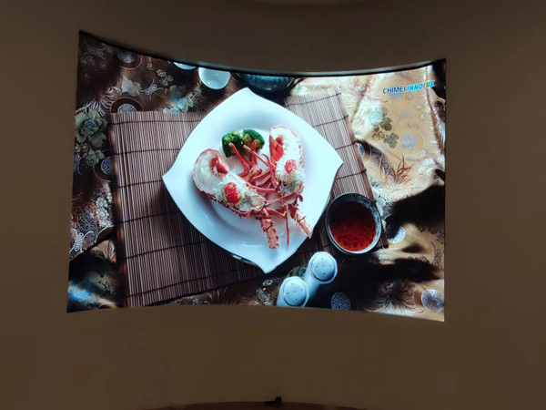 谯城室内P2.5弧形LED屏